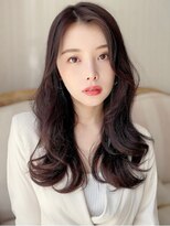 ラルムバイシー 新宿(LARME by Sea)&nbsp;韓国前髪顔周り×フェミニン【新宿/髪質改善】