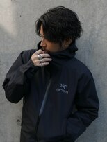 フィフス 名駅(fifth)&nbsp;ツイストスパイラルセンターパートツーブロックメンズパーマ名駅