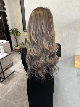 エル オオサカ 心斎橋店(L. OSAKA) ハイライトレイヤーカット_チョコレートブラウン_S60