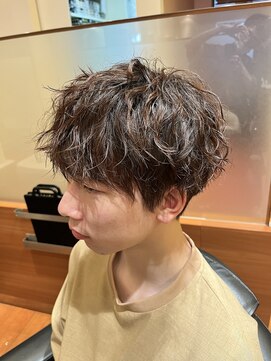 モッズヘア メン 上尾東口店(mod's hair men) 20代30代メンズマッシュショートツイストスパイラルパーマ/上尾