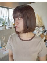 アスラン(ASLAN)&nbsp;【aslan】フィットボブ/ワイドバング/ラベージュ