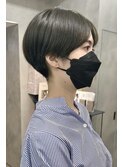 大人かわいい刈り上げショート