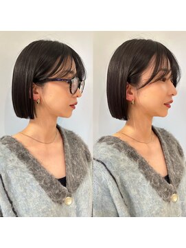 アール 横浜(R) おさまり抜群◎乾かしただけでまとまるパツンボブ