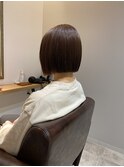 ミニボブ 切りっぱなし