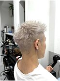 CIERA.メンズカット×whiteグレイ