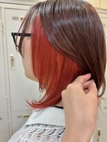 アッシュ 町田駅前通り店(Ash) 【Ash町田駅前通り店 平間晴香】レッドオレンジカラー