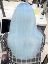ロイス 渋谷(ROIS)&nbsp;水色カラー/ハイトーン/ケアブリーチ/ダブルカラー/渋谷