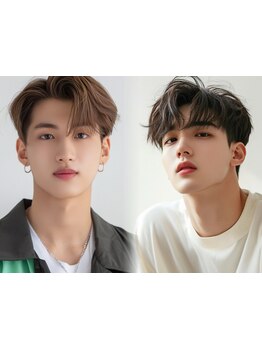 江坂駅徒歩1分●メンズカット+眉毛カット|￥3500[江坂/Men's/メンズ/ニュアンスパーマ/フェザーパーマ]