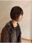 ボブカット/切りっぱなしボブ