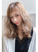 ≪chan.≫似合わせカットウェーブセミロング