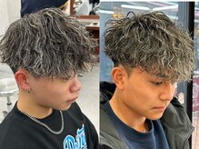 ザ ワンアンドオンリー シズオカ(The one and only. Shizuoka)の雰囲気（men's,メンズカット,フェード,パーマ,波巻きパーマ,ブリーチ）