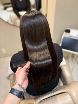 シンクショップ(THINK SHOP) 潤い纏う【極上髪質改善ストレート】