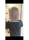 ピンクグレージュバレイヤージュ