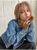 CEINE【三軒茶屋】ハイトーンベージュ×ウルフレイヤーaujua