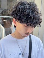 フィフス 原宿(fifth)&nbsp;波巻きパーマシャドウパーマツイストスパイラルパーマ黒髪原宿