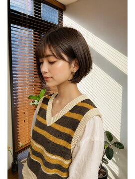 コポル(Copol) まわりと差がつく小顔ショート×フォギーベージュ