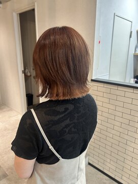 アイリー 名古屋(A/LEE) ボブ/ボブウルフ/インナーカラー/レッドカラー