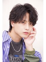 ルーシー 川越(LUCEY)&nbsp;ツイストスパイラルパーマ波巻きパーマメンズカットメンズパーマ