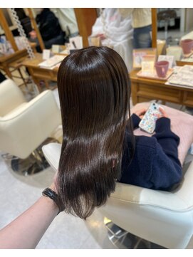 スペックホルダーミミ(Spec Holder mimi) オリーブベージュ×イルミナカラー1.31ダークアッシュ