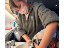 リタ ヘアメイク(Rita hair make)の雰囲気（ケアリストによるヘッドスパが気持ち良くてスッキリと大人気！）