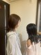 ヘアーシュシュ(hair chou chou)の写真/お子様もご一緒に、おうち感覚で心までほぐれる自宅サロン。癒しのサロンタイムをお過ごしください♪
