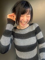 ラウンジ モリオ イケブクロ(Lounge MORIO Ikebukuro)&nbsp;【morio】綺麗でかっこいい黒髪ショート♪
