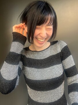 ラウンジ モリオ イケブクロ(Lounge MORIO Ikebukuro) 【morio】綺麗でかっこいい黒髪ショート♪