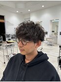 刈り上げマッシュ×シャドウパーマ【Lond伊藤メンズ】