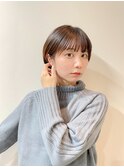 ◆丸みショートで柔らかいかわいいを◎