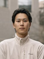 ペルズヘア(PELLS HAIR)&nbsp;フェザーパーマニュアンスセンターパートテーパーフェード