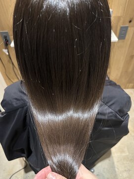 ベルベットヘア 千早店(Velvet hair) プレミアム髪質改善カラー×アッシュグレージュカラー