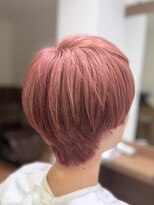 アッシュ 中目黒店(Ash)&nbsp;ブリーチ必須のピンクベージュ