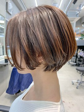 テトヘアー(teto hair) ナチュラルボブ、ショートボブ、イルミナカラー