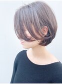 耳かけ丸み奥行きショート【Ruufus恵比寿渋谷】31511