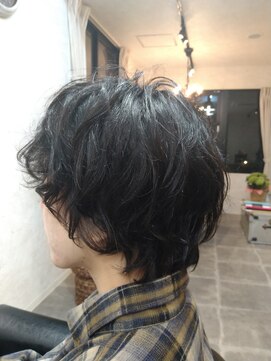 あるろう くせ毛風パーマ