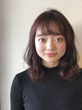 シーン 読売ランド前(SCENE) ピンクブラウンカラー/イルミナカラー/髪質改善/レイヤーカット