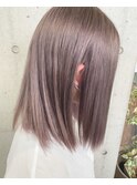 #ボブ#グレージュ#ストレートヘア#高知美容室#下村スタイル