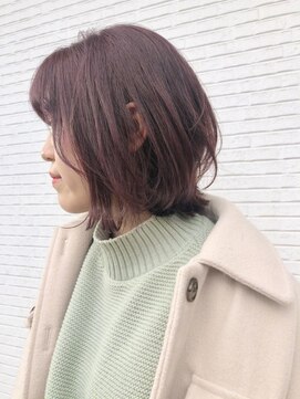 アーチ ブランチ 岡山北長瀬店(ARCH) 【ARCH 竹田】レイヤーボブ ピンクベージュ