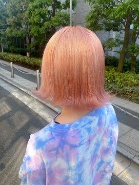 シェリエ(Cherie) ピンクベージュ/ベージュカラー/ボブヘア/ショートボブ