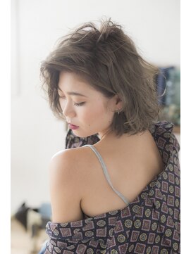 ミエル ヘア 新宿(miel hair) 〈mielhair新宿〉大人ボブスタイル