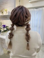 レンク(LENC) ヘアアレンジ×ツインアレンジ×ツインテール