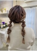 ヘアアレンジ×ツインアレンジ×ツインテール
