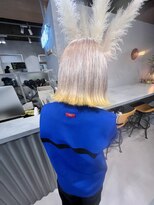 エイト ヘアサロン 渋谷本店(EIGHT) シャイニーイエロー　