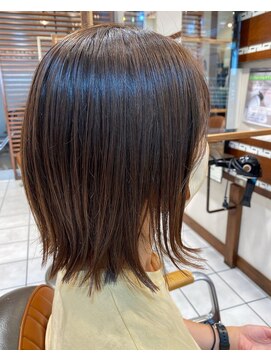 スプレール ヘア(SPLAIRE HAIR) 40代ミディアム外ハネボブ