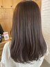 カット+水素カラー￥16,500→￥14,300