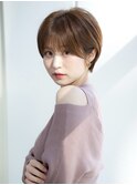 前髪ありショートボブ20代30代40代【AIN.表参道】川原大地
