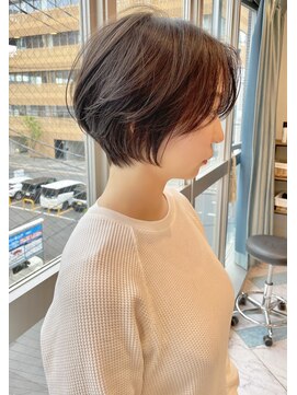 ロンドプロフィール 浦和(Lond profil) 浦和ショートヘアショートカット韓国白髪ぼかし白髪染めボブ