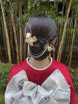 フェリーチェ(Felice)&nbsp;タイトヘア タイトシニヨン シニヨン 成人式ヘア 振袖ヘア