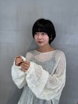 ガリカ 蔵前(Gallica)&nbsp;【竹之内蔵人】大人耳かけマッシュショート似合わせ黒髪ショート