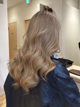 スプレンド センター南(SPLENDO hair nail supply&co.) エアリーロング/美髪のススメ/ミルクティーベージュ/センター南